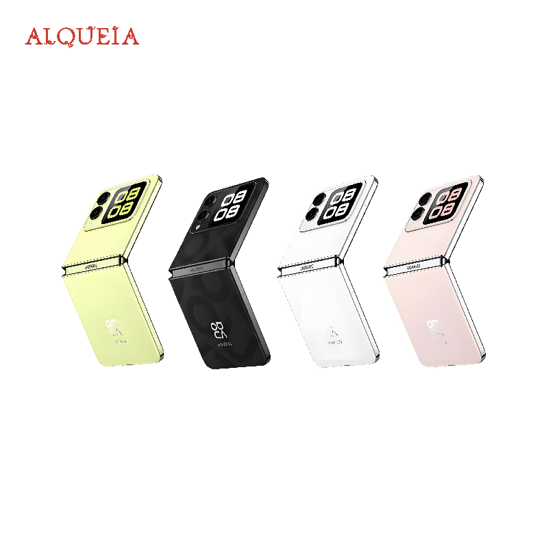 HUAWEI Nova Flip 256/512G Compact Flod Novo smartphone l Mecanismo de dobradi&ccedil;a Waterdrop &middot; Telas duplas como visor &middot; Preto branco verde rosa