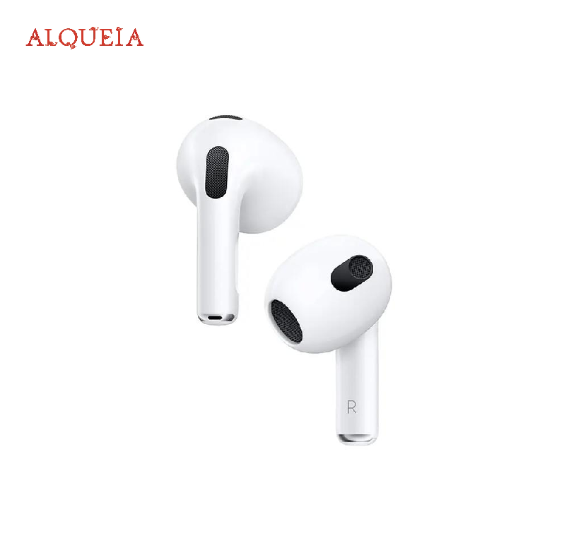 APPLE AirPods 3.&ordf; generaci&oacute;n HD Voice Auriculares inal&aacute;mbricos Bluetooth l Resistente al agua &middot; Audio espacial personalizado &middot; Silencia la brisa &middot; Blanco